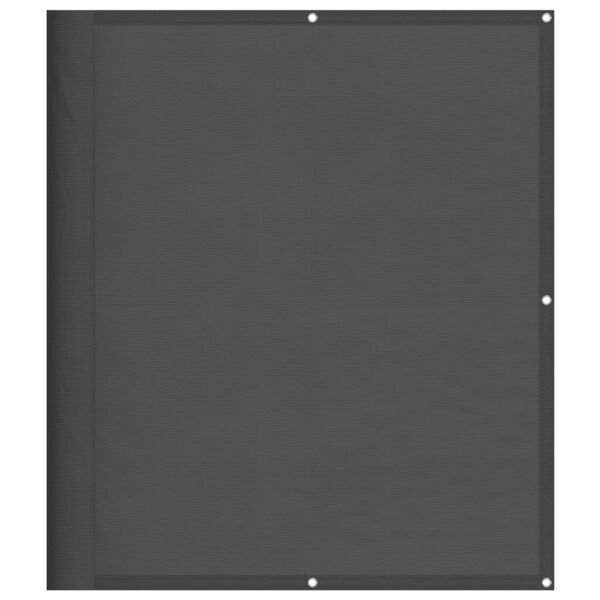 vidaXL Paravan de balcon, antracit, 120x800 cm, 100% poliester oxford