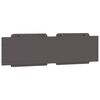 vidaXL Pernă pentru tăblie pat, Zadar, gri, 180 cm, piele artificială