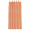 vidaXL Perdele Voile cu Bucle 2 buc Terracota 140x245 cm