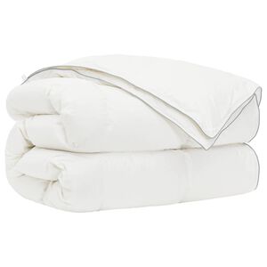 vidaXL Pilotă FULDA 152 x 203 cm 4 anotimpuri 310 GSM 90% puf de g&acirc;scă