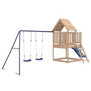 vidaXL Set de joacă pentru exterior, lemn masiv de pin