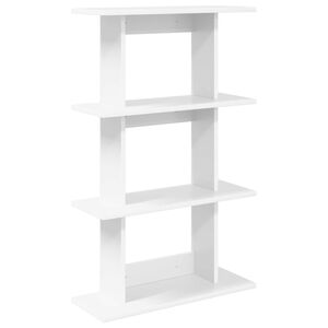vidaXL Raft de perete Montare pe perete Alb 56 x 20 x 90 cm
