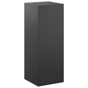 vidaXL Suport pentru plante Negru 30 x 30 x 80 cm Oțel