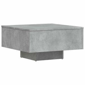 vidaXL Măsuță de cafea, gri beton, 60x60x31,5 cm, lemn prelucrat