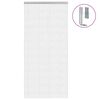 vidaXL Paravan de ușă cu lanț, 100x212 cm, aluminiu
