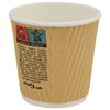 vidaXL Cești de cafea din h&acirc;rtie cu capace 1000 buc 4oz 100ml