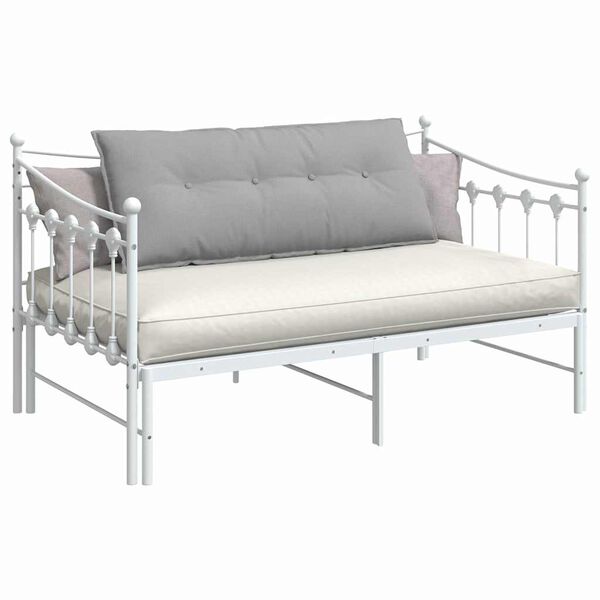 vidaXL Perna pentru spate Gri nori 120 x 19 x 50 cm țesătură