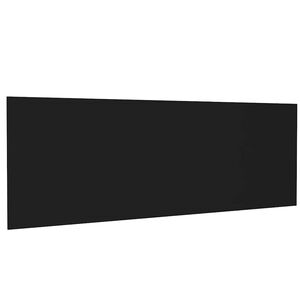 vidaXL Tăblie de pat, negru, 240x1,5x80 cm, lemn prelucrat