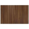 vidaXL Tăblie de pat, stejar maro, 120x1,5x80 cm, lemn compozit