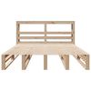 vidaXL Cadru de pat fără saltea, 120x190 cm, lemn masiv pin