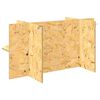 vidaXL Bază pentru terariu Maro 100 x 50 x 50 cm OSB