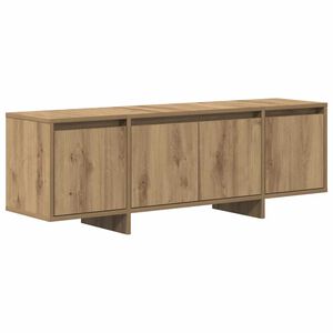 vidaXL Comodă TV, stejar artizanal, 120x30x40,5 cm, lemn prelucrat