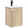 vidaXL Unitate de baie cu robinet Stejar Sonoma 42 x 40 x 74,5 cm
