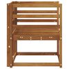 vidaXL Canapea de exterior Lemn Solid de Acacia natural