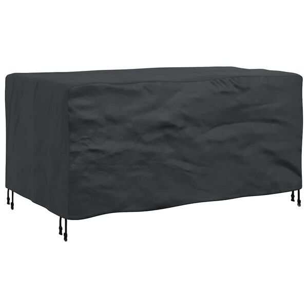 vidaXL Husă pentru mobilă Simplu Negru 150 x 90 x 75 cm 600D