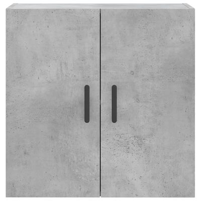 vidaXL Dulap de perete, gri beton, 60x31x60 cm, lemn compozit