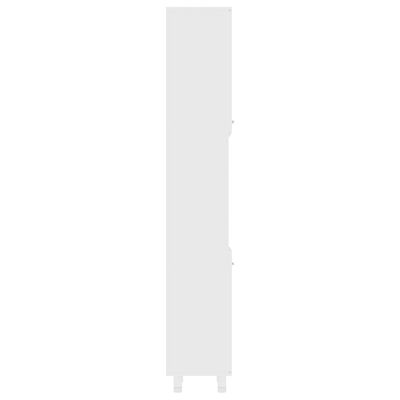 vidaXL Dulap de baie, alb, 30 x 30 x 179 cm, PAL