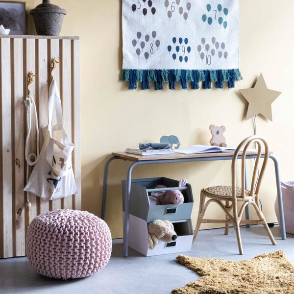 KidsDepot Cutie de depozitare &bdquo;Original&rdquo;, argintiu, metal