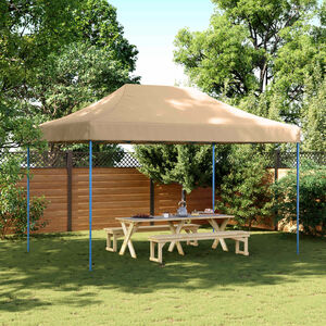 vidaXL Cort de petrecere pliabil Pop-Up, 440x292x315 cm, bej