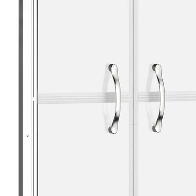 vidaXL Ușă cabină de duș, jumătate mat, 96 x 190 cm, ESG