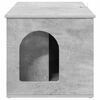 vidaXL Casa pentru pisici Beton 85 x 55 x 50 cm Lemn compozit