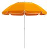 vidaXL Parasol de Grădină 240 cm Poliester 170T Portocaliu