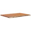 vidaXL Blat masă 80x60x2,5cm dreptunghiular lemn acacia contur natural