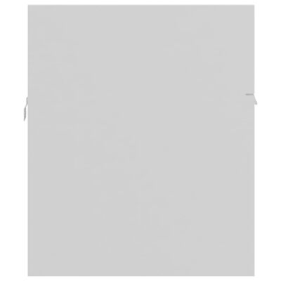 vidaXL Dulap de chiuvetă, alb, 90x38,5x46 cm, PAL