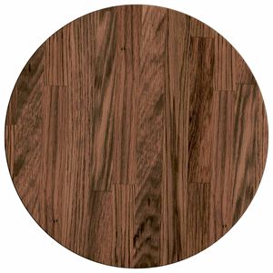 vidaXL Placă de masă &Oslash; 40 x 2,5 cm Rotund Lemn de stejar masiv