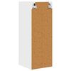vidaXL Dulap de bucătărie Kalmar 2 pcs Alb lucios 30 x 31 x 80 cm