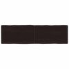 vidaXL Blat masă, 140x40x(2-4) cm, maro, lemn tratat contur organic