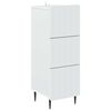 vidaXL Dulap cu sertare Alb 33 x 34,5 x 92 cm Lemn prelucrat