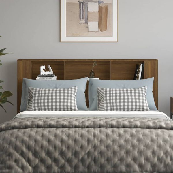 vidaXL Dulap tăblie, stejar maro, 180x18,5x104,5 cm