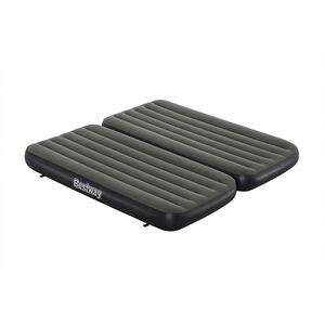 Bestway Saltea gonflabilă 3 &icirc;n 1, negru și gri, 188x99x25 cm