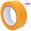 vidaXL Bende de Mascare pentru Pictori 50 pcs Galben 38mm x 50m H&acirc;rtie