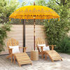 vidaXL Parasol Balinez Galben 215 x 215 x 260 cm