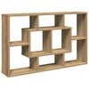 vidaXL Raft de perete, stejar artizanal, 85x16x52,5 cm, lemn stratificat