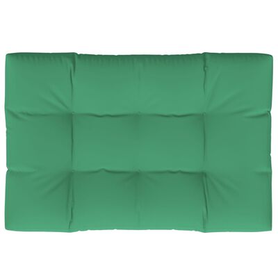 vidaXL Pernă pentru paleți, verde, 120 x 80 x 12 cm, material textil