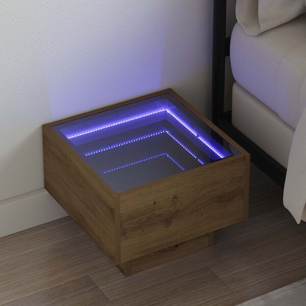 vidaXL Dulap de depozitare stejar artizanal 40 x 40 x 30 cm