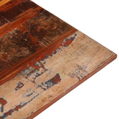 vidaXL Blat de masă pătrat, 80 x 80 cm, lemn masiv reciclat, 15-16 mm