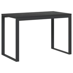 vidaXL Birou de calculator, negru, 110x60x73 cm, PAL
