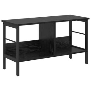 vidaXL Raft pentru cărți 2 niveluri 82 x 32 x 47 cm Lemn prelucrat