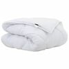 vidaXL Duvet de iarnă 220 x 140 x 5 cm Iarnă Poliester Alb Respirabil