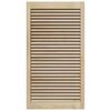 vidaXL Ușă de Dulap cu ușă 2 pcs natural 110 x 2,1 x 59,5 cm