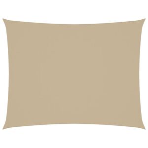 vidaXL Parasolar, bej, 2x3,5 m, țesătură oxford, dreptunghiular