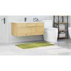 vidaXL Covoare de baie anti-derapante Verde 70 x 120 cm PP