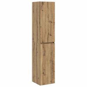 vidaXL Dulap Bathroom Montat pe Perete Stejar Artizanal