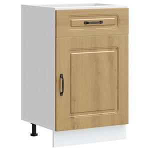 vidaXL Dulap de bază de bucătărie &bdquo;Kalmar&rdquo; stejar artizanal lemn