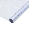 vidaXl Folie fereastră, 2 buc., mată, model bambus, PVC