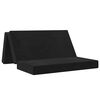 vidaXL Canapea Pat Pliabilă 160 x 67 x 45 cm Negru